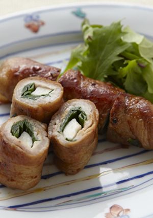 エリンギと豚肉のスタミナロール-レシピのメイン写真