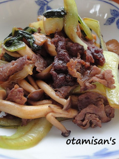 簡単♪牛肉と青梗菜の炒め物☆-レシピのメイン写真