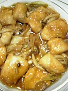 ★鶏肉の生姜照焼風レンジ蒸し★-レシピのメイン写真