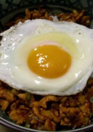 鶏味噌丼-レシピのメイン写真