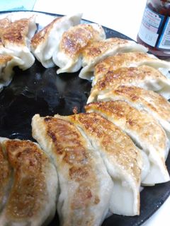 ナスが入ってジューシー餃子-レシピのメイン写真