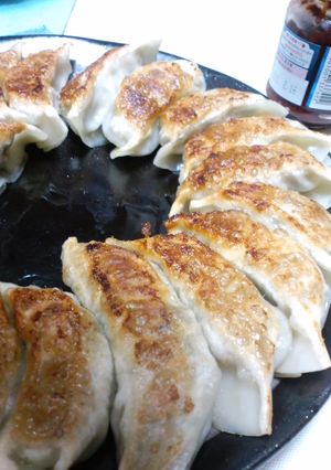 ナスが入ってジューシー餃子-レシピのメイン写真