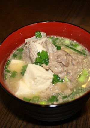 かわはぎ（はげ）のお味噌汁-レシピのメイン写真