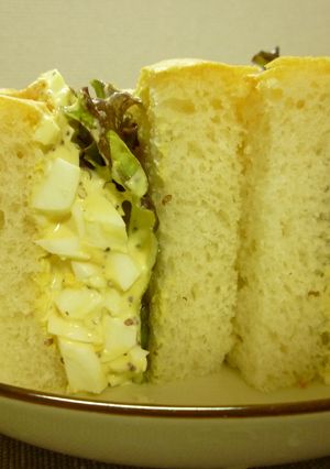 ＨＢ♡ふわふわパンDeたまごサンド♫-レシピのメイン写真