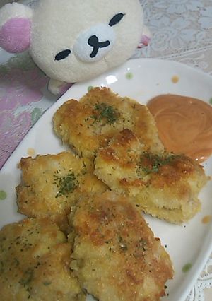 鶏肉のパン粉焼き♪-レシピのメイン写真