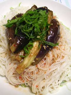 さっぱり!なすそうめん-レシピのメイン写真