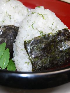 ◇◆山椒じゃこおにぎり♪木の芽むすび◆◇-レシピのメイン写真