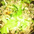 残り野菜の炒め物