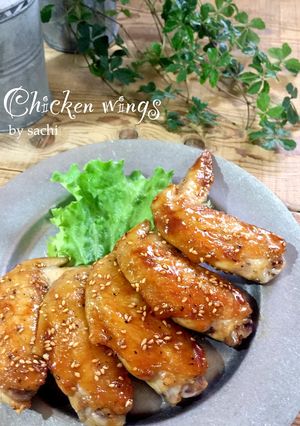 鶏手羽先☆甘辛味-レシピのメイン写真