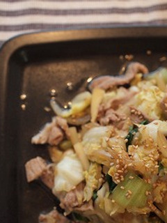 豚肉のジンギスカン風-レシピのメイン写真