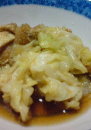 キャベツの煮浸し-レシピのメイン写真