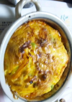 簡単ヘルシー納豆のキッシュもどき♪-レシピのメイン写真