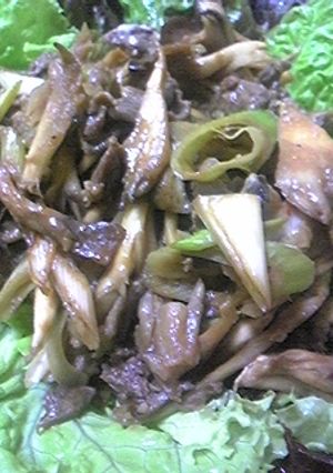 まいたけと牛肉の照り照り炒め-レシピのメイン写真