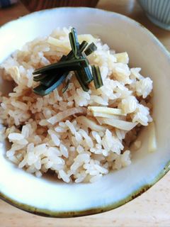 美味しいよぉ~ 新生姜の炊き込みご飯*-レシピのメイン写真