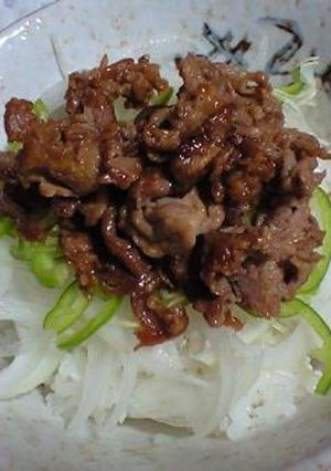 簡単＆さっぱり♪豚丼-レシピのメイン写真