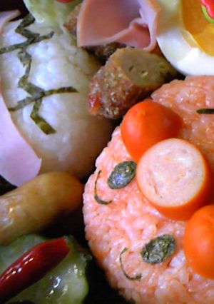 ○ｱﾝﾊﾟﾝﾏﾝ＆ﾊﾞｲｷﾝﾏﾝ○-レシピのメイン写真