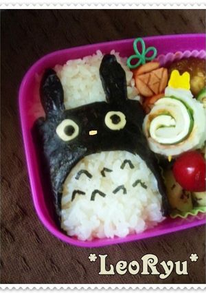 簡単キャラ弁✿トトロ-レシピのメイン写真