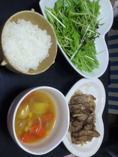水菜と塩昆布のさっぱりサラダ♪-レシピのメイン写真