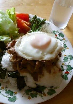簡単あまから豚丼プレート-レシピのメイン写真