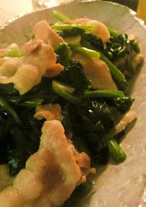 ほうれん草♡豚肉で✿ガーリック醤油バター-レシピのメイン写真