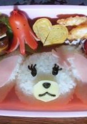 簡単　シュガーバニーのキャラ弁-レシピのメイン写真