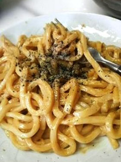 かれかれェ~~カレーオイマヨ♪うどん♪-レシピのメイン写真