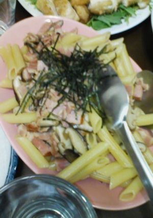 ベーコンの和風ペンネ-レシピのメイン写真