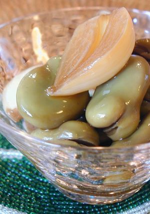 そら豆の醤油漬け-レシピのメイン写真