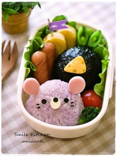 ちゅーちゅー♪ねずみちゃん*キャラ弁-レシピのメイン写真