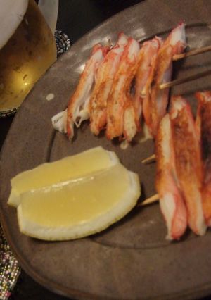 かにかま（香り箱）の串焼き-レシピのメイン写真
