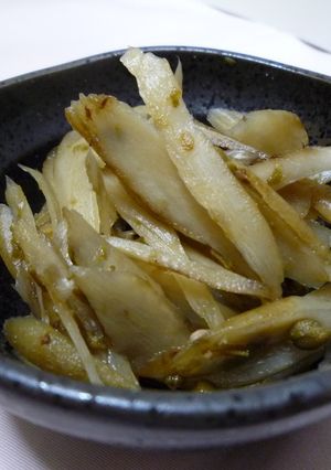 新ごぼうの実山椒煮-レシピのメイン写真