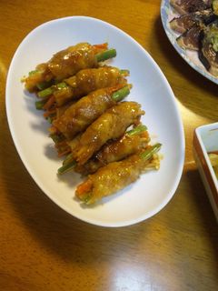 野菜肉巻き-レシピのメイン写真