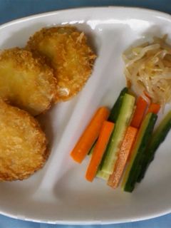 新玉ねぎフライと野菜スティック-レシピのメイン写真