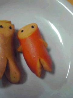 ★運動会応援団のウインナー★キャラ弁-レシピのメイン写真