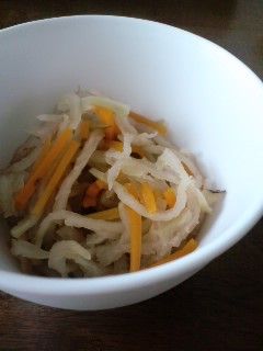 簡単!切り干し大根の煮物♪-レシピのメイン写真