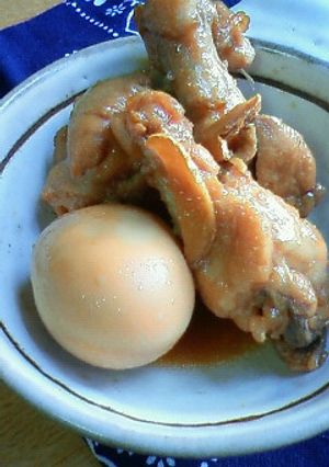 鶏手羽元の酢醤油煮-レシピのメイン写真