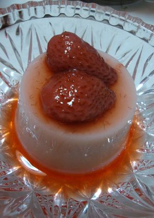 やわらか寒天 いちご牛乳かん-レシピのメイン写真
