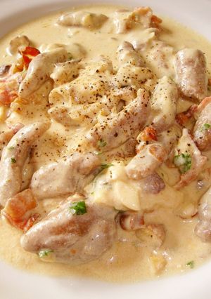 チーズとナッツのクリームソースパスタ-レシピのメイン写真