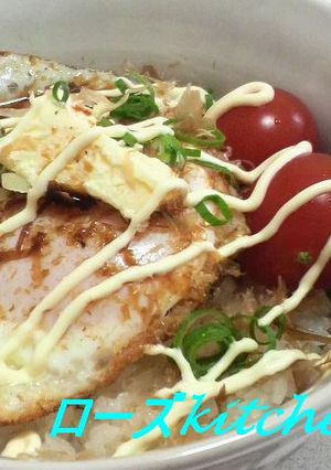 パパッと簡単ラクチン★目玉焼きねこまんま-レシピのメイン写真