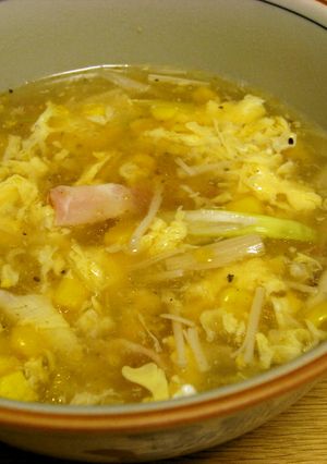とうもろこしの中華スープ-レシピのメイン写真