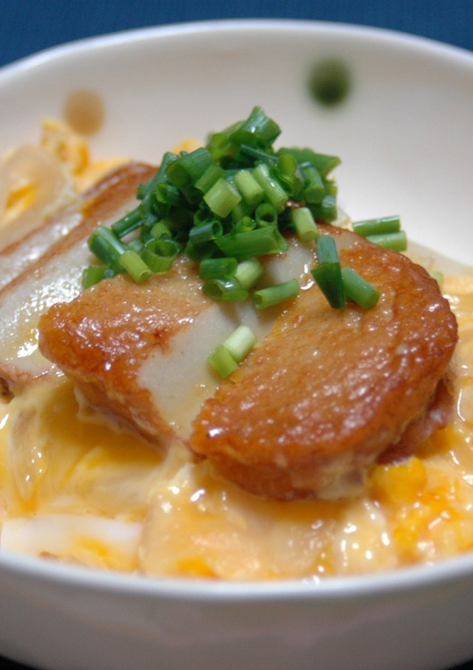 さつま揚げでカツ丼風✿-レシピのメイン写真