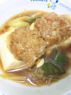 のっけ肉豆腐(覚書)-レシピのメイン写真