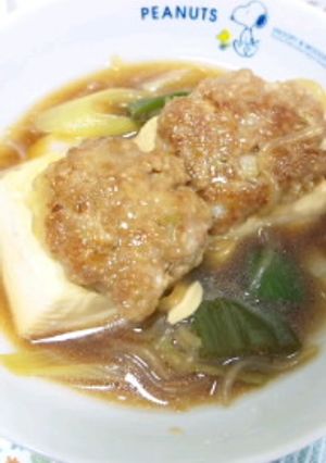 のっけ肉豆腐(覚書)-レシピのメイン写真