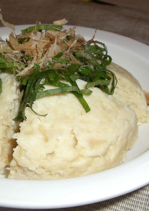 豆腐と鶏ひき肉のレンジ蒸し-レシピのメイン写真