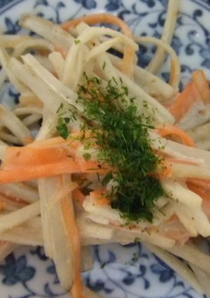 超簡単☆ヘルシーごぼうサラダ♪-レシピのメイン写真