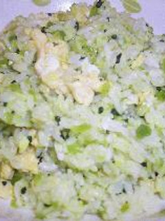 青しその実と卵のチャーハン-レシピのメイン写真