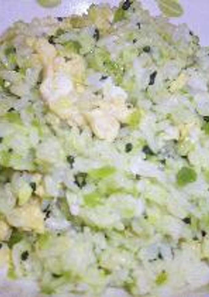 青しその実と卵のチャーハン-レシピのメイン写真