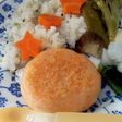 離乳食後期~鮭じゃがモチモチバーグ