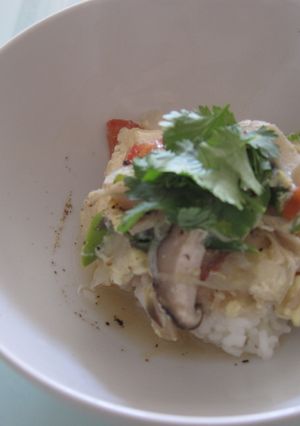 メキシコ風たまご丼-レシピのメイン写真