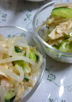 ささみともやしの酢味噌和え-レシピのメイン写真